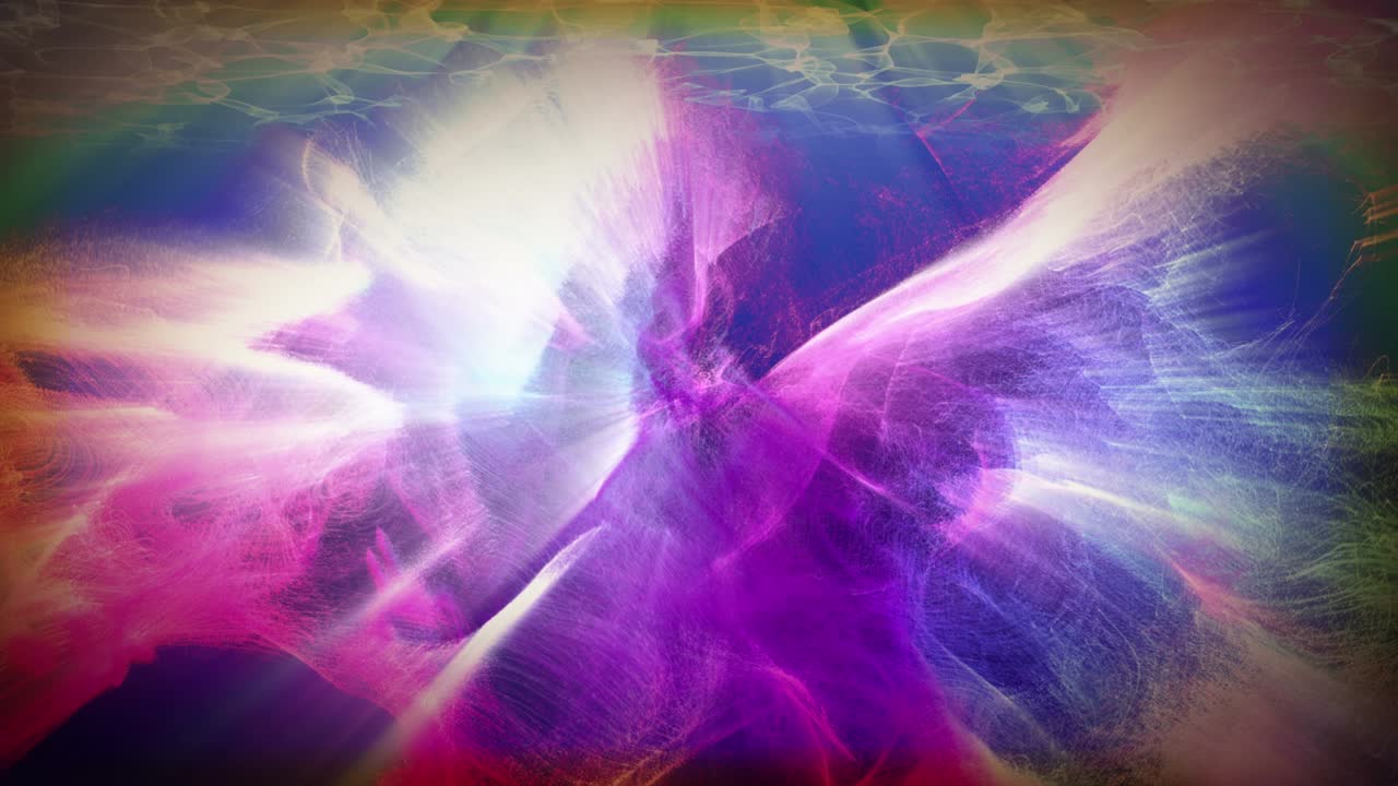 hermosas partículas en 4k. bucle sin costuras.