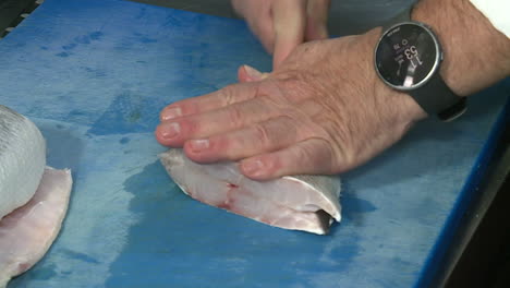 fish filleting process