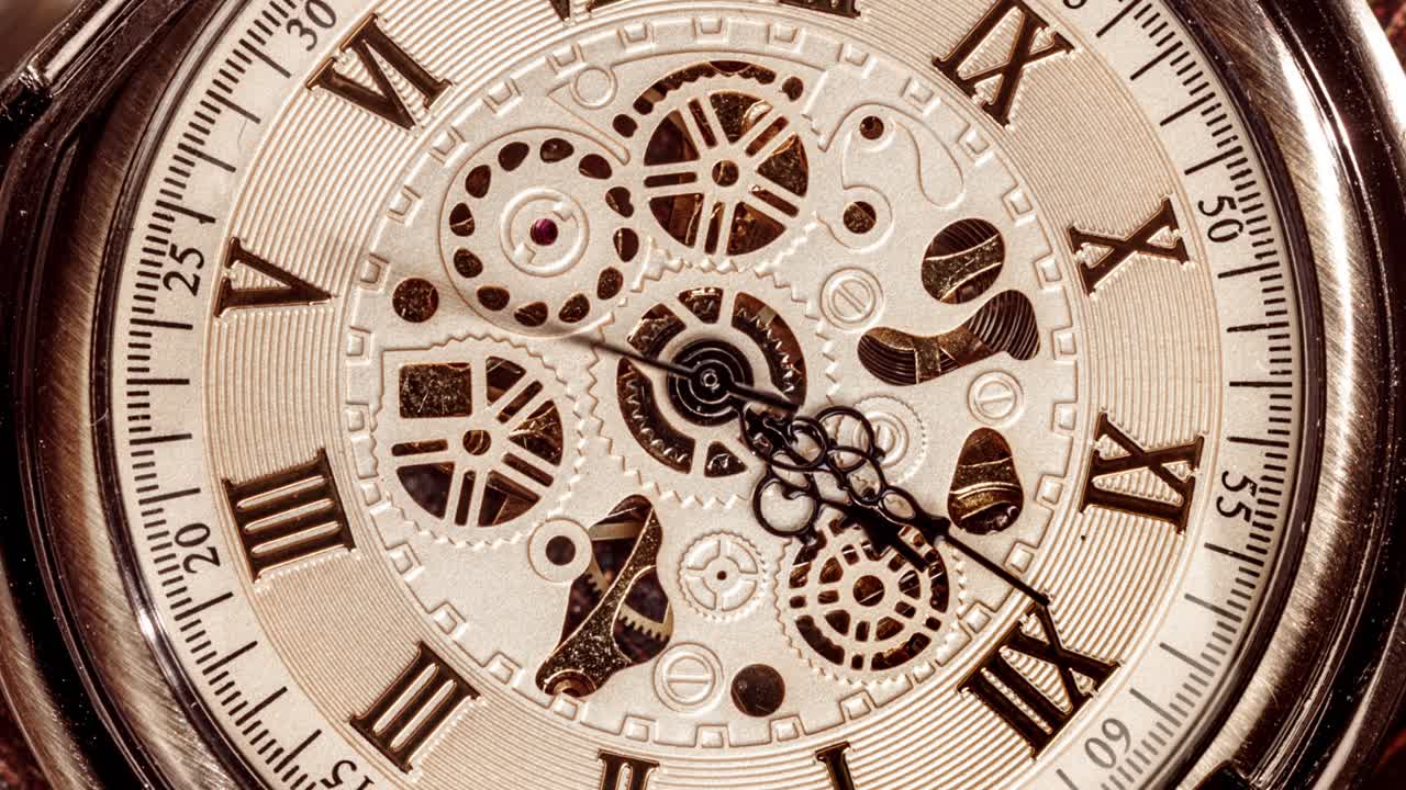 나선형 시계 시간 추적