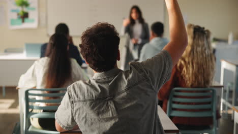 students in a classroom