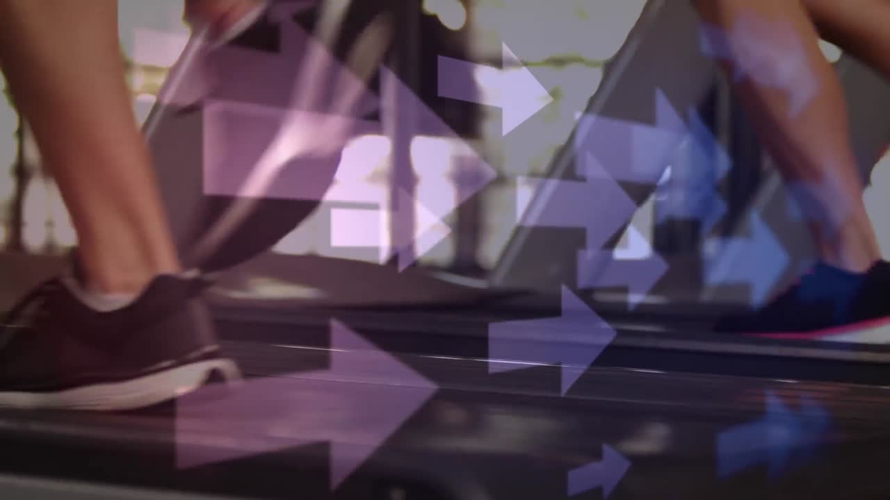 트레드밀 에서 달리는 것