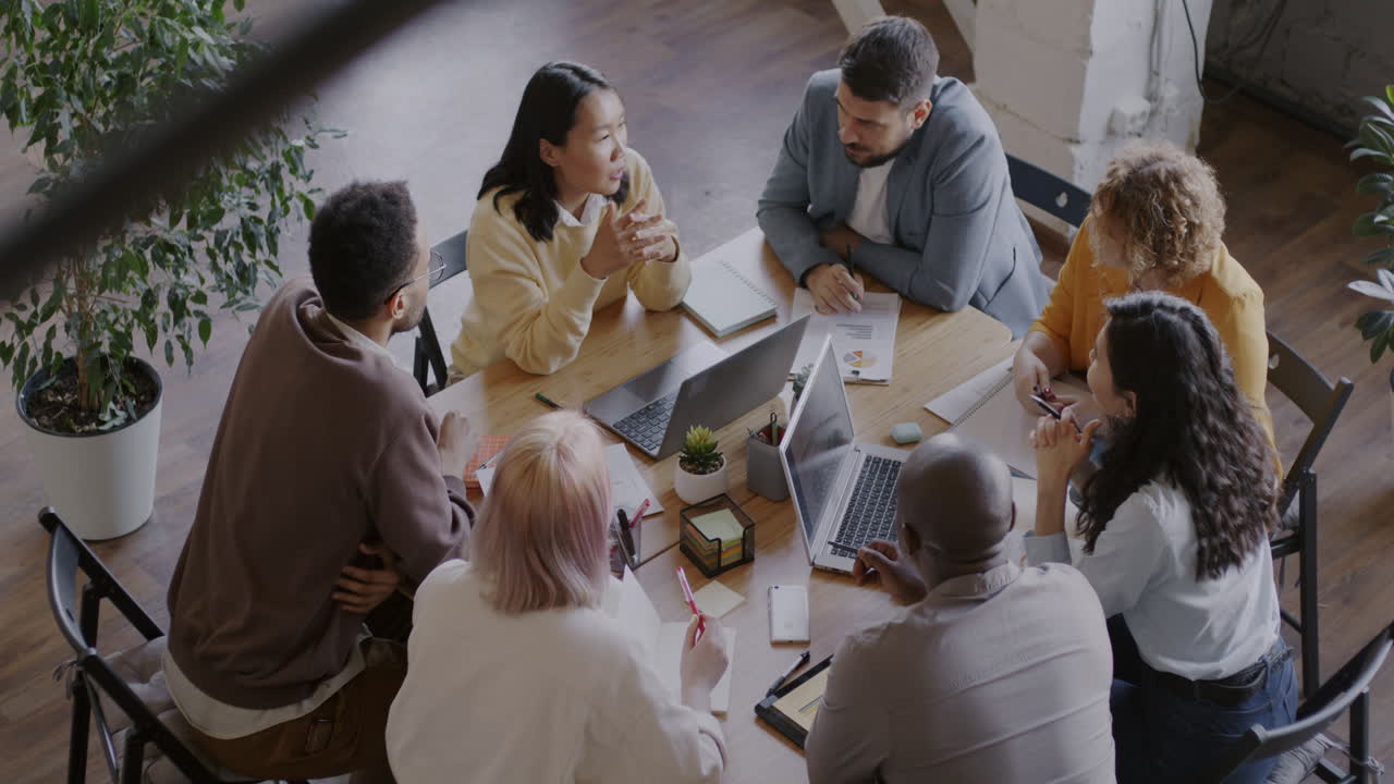 Diverse Business Team in Meeting