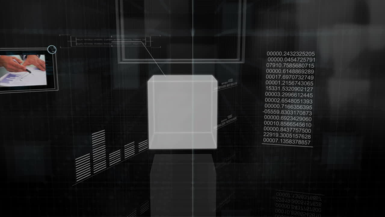 사업가들이 함께 일하고 무언가에 대해 이야기하고 있습니다.