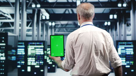 green screen tablet servers optimizing