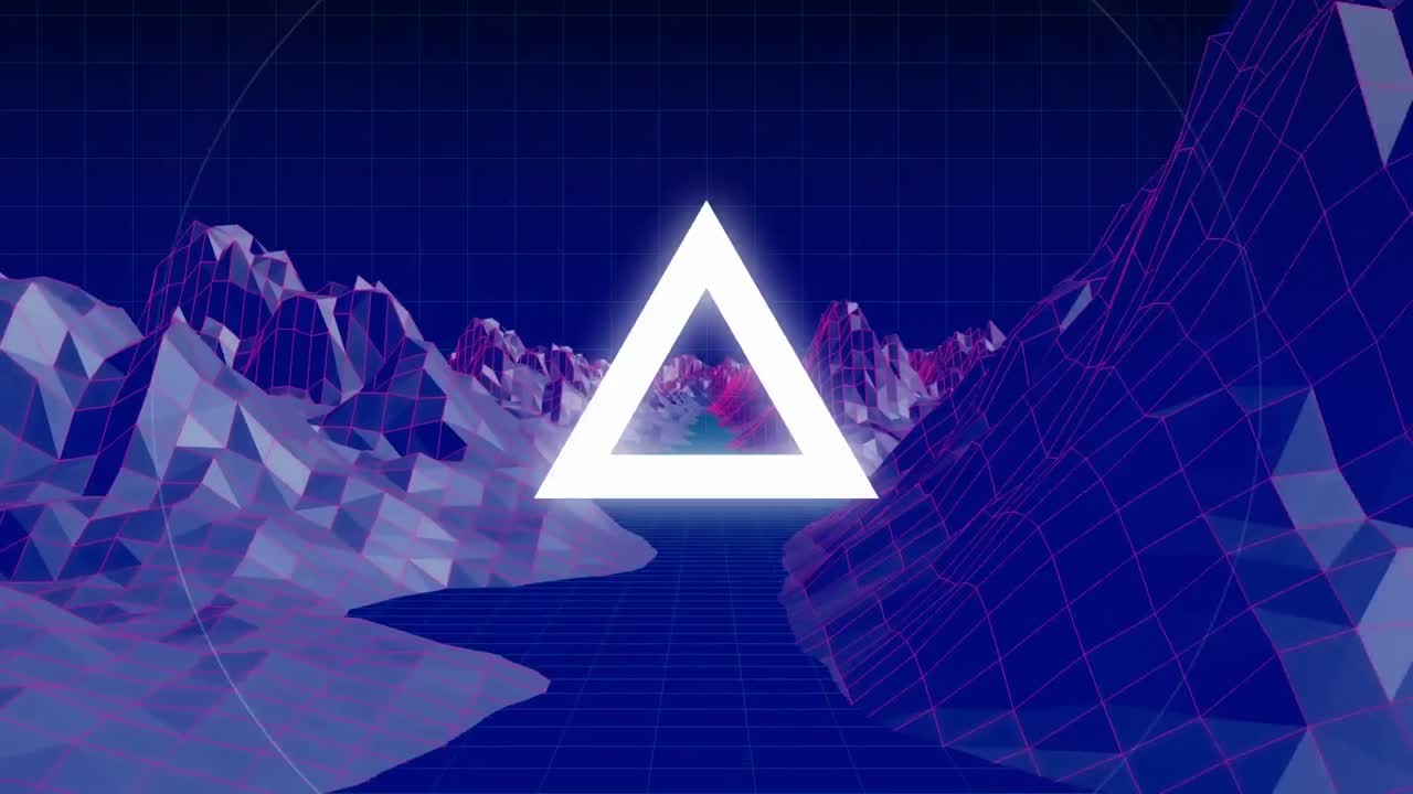 산의 기하학적 모양