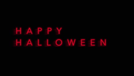 Texto-De-Feliz-Halloween-Con-Ruido-Vhs-Digital-Y-Efecto-De-Falla-En-El-Monitor-De-Televisión