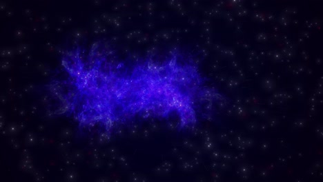 la nebulosa espacial es una animación cg cautivadora.