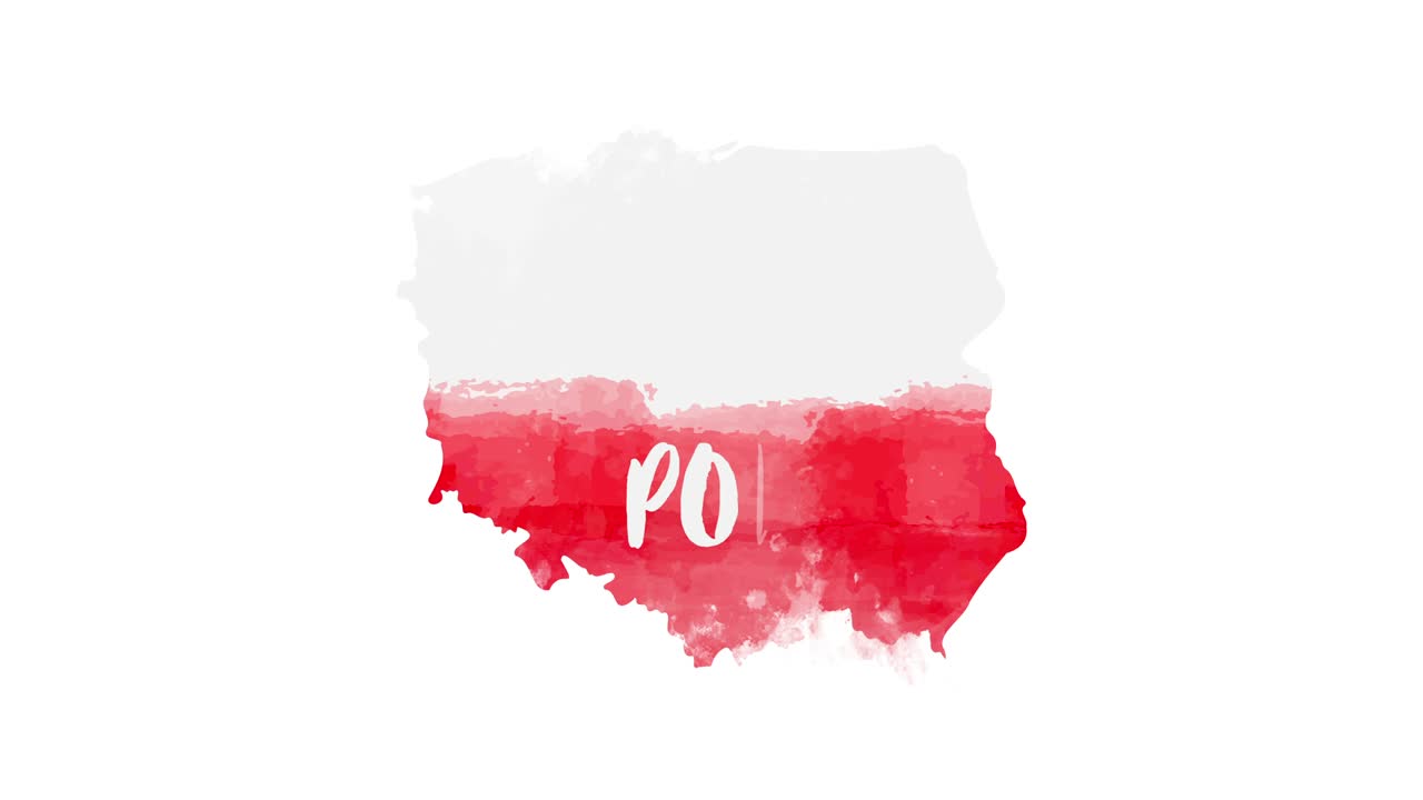 Flag of Poland - different types Drawing Poland Flag