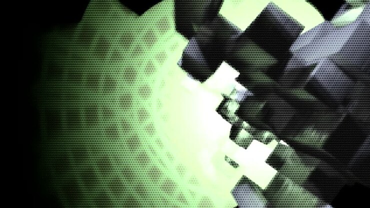 Computergenerierter animierter Bewegthintergrund für Web-, Video- und Filmproduktion.