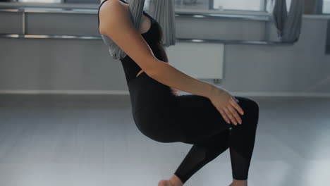 yoga and aerial yoga exercises