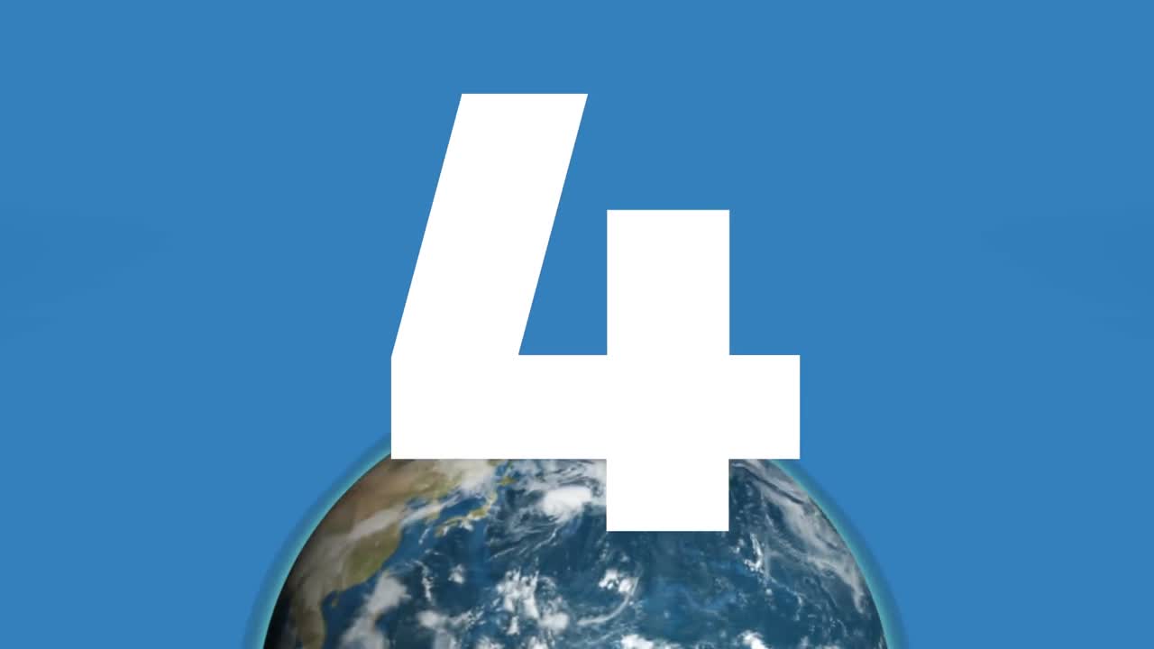 vídeo animado de cuenta atrás