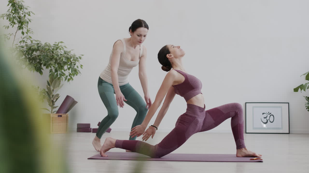 clases de estiramiento en interiores