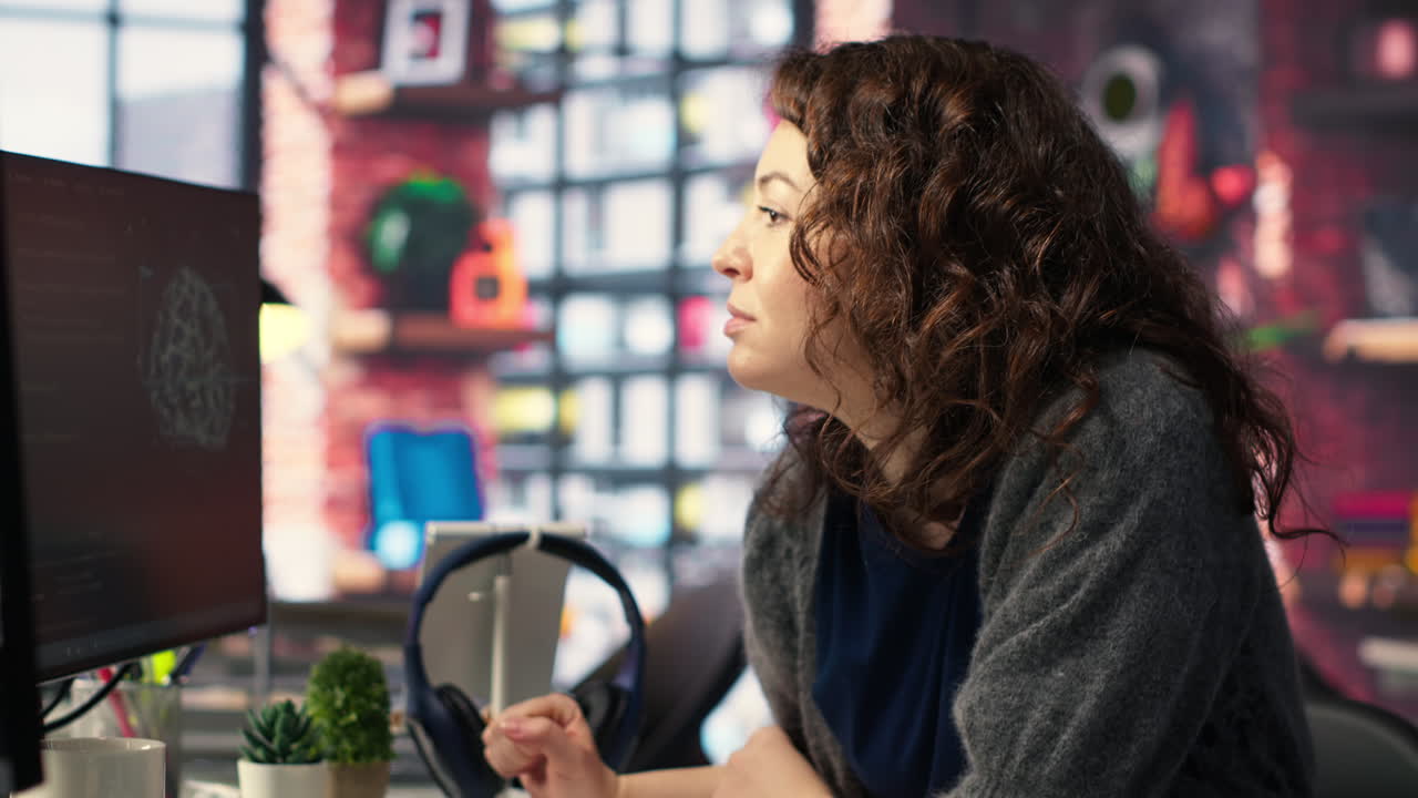 IT expert writing code and debugging on artificial intelligence neural networks