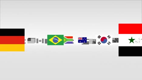 las banderas internacionales