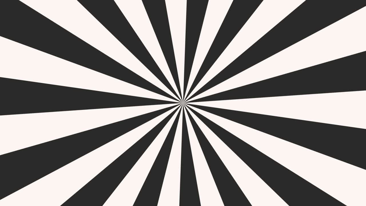 Black and white vertigo stripes