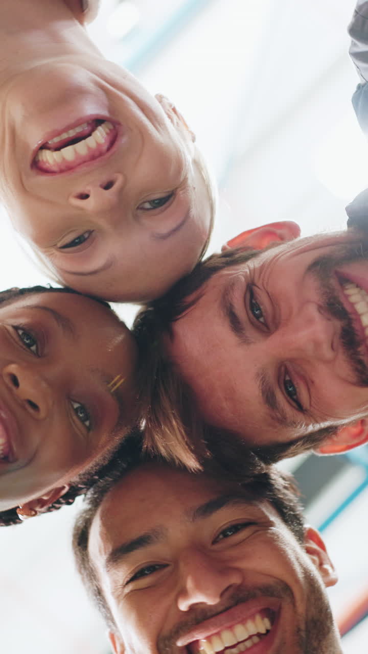 Diverse Group of Smiling Faces