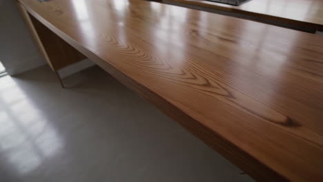 modern light wood kitchen countertop