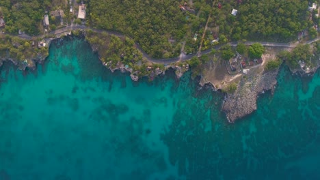 해안 파라다이스 (coastal paradise) 에 대한 공중 사진