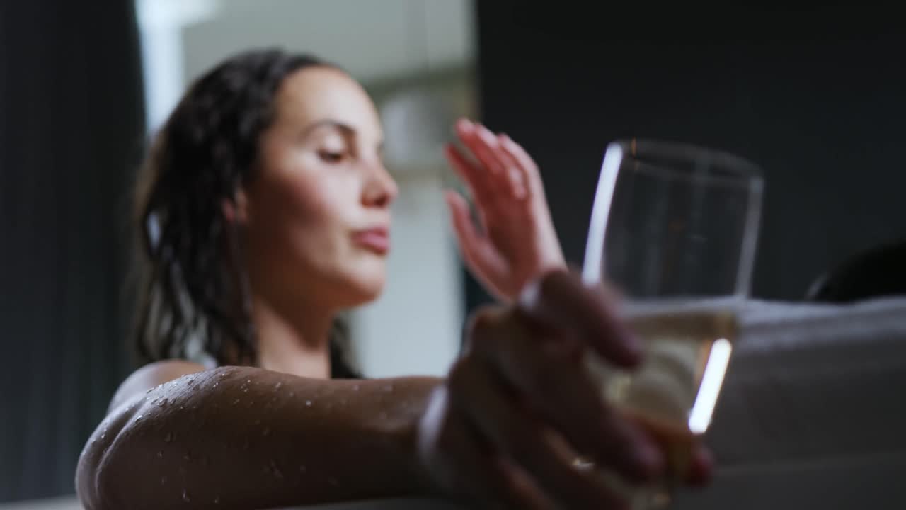 Young woman enjoying time off