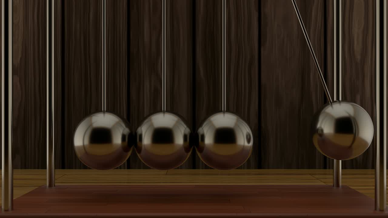 나무 배경에 있는 들럼의 3d 애니메이션.