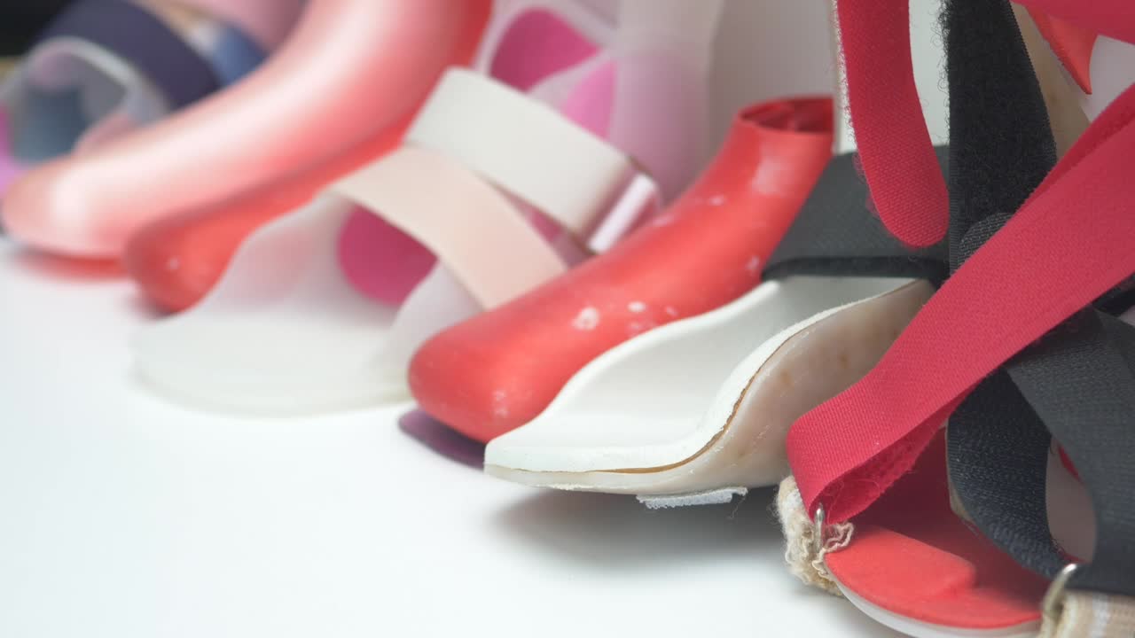 Assorted Children's Orthopedic Shoes and Braces