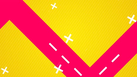 4k animación abstracta y colorido fondo. loops gráficos de movimiento