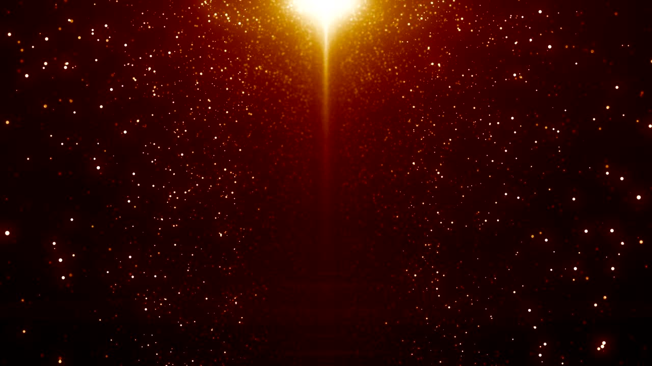 입자 먼지 추상적인 빛 보케 모션 제목 영화적 배경 루프