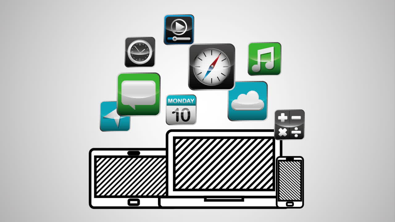 marketing en las redes sociales con dispositivos tecnológicos