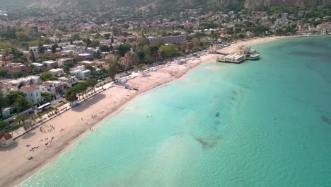 sicilia - palermo | disparo de dron | día festivo