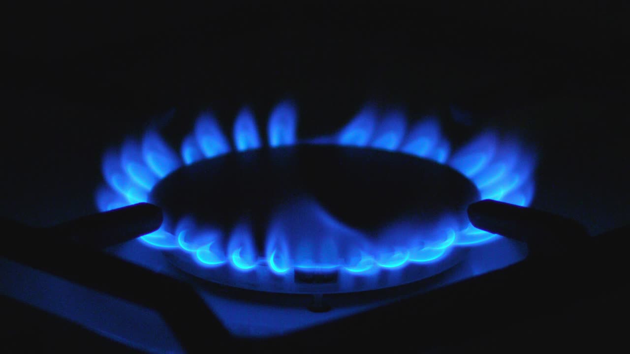 가스 스토브 연소