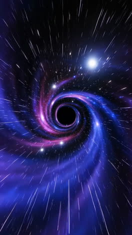 journey through a cosmic wormhole