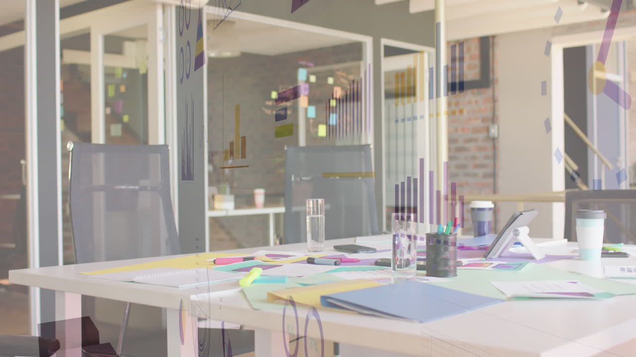 사무실에서 재무 데이터 처리의 활성화