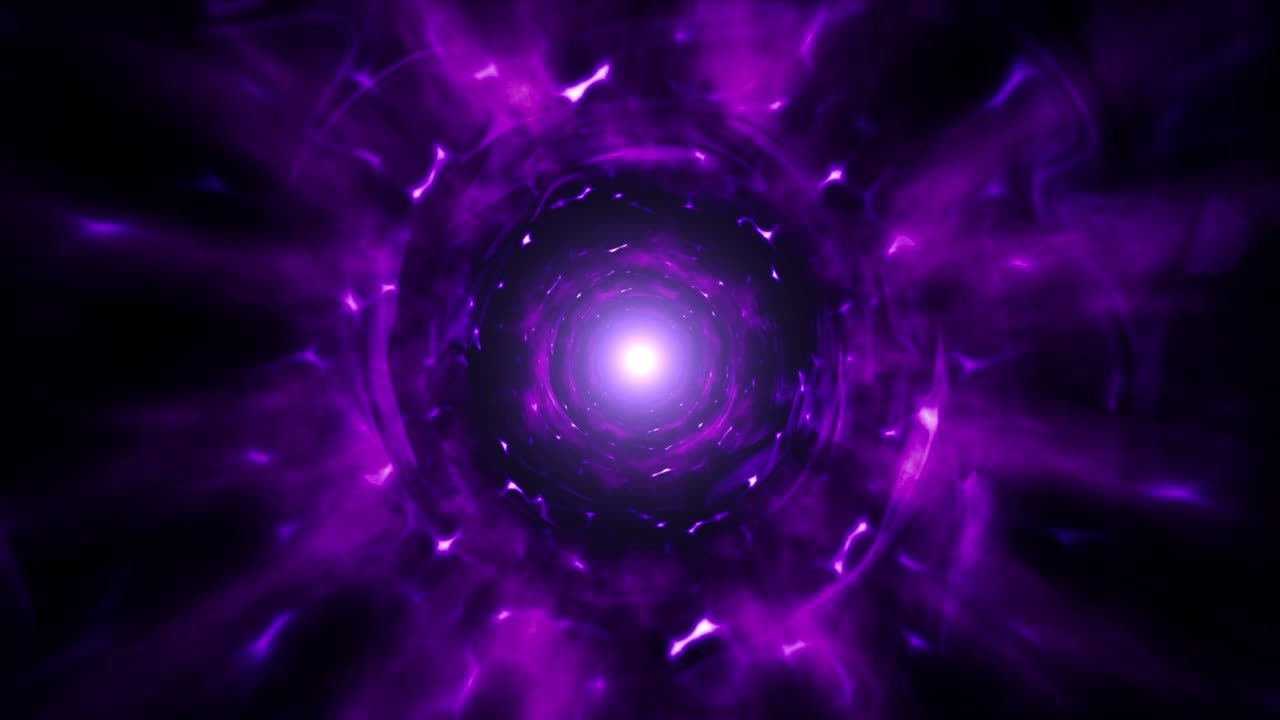 efecto de onda de energía de plasma oscuro