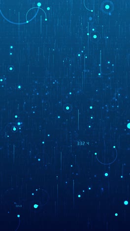 futuristic metaverse hitech user interface floating digital data telemetry encrypt numbers display
