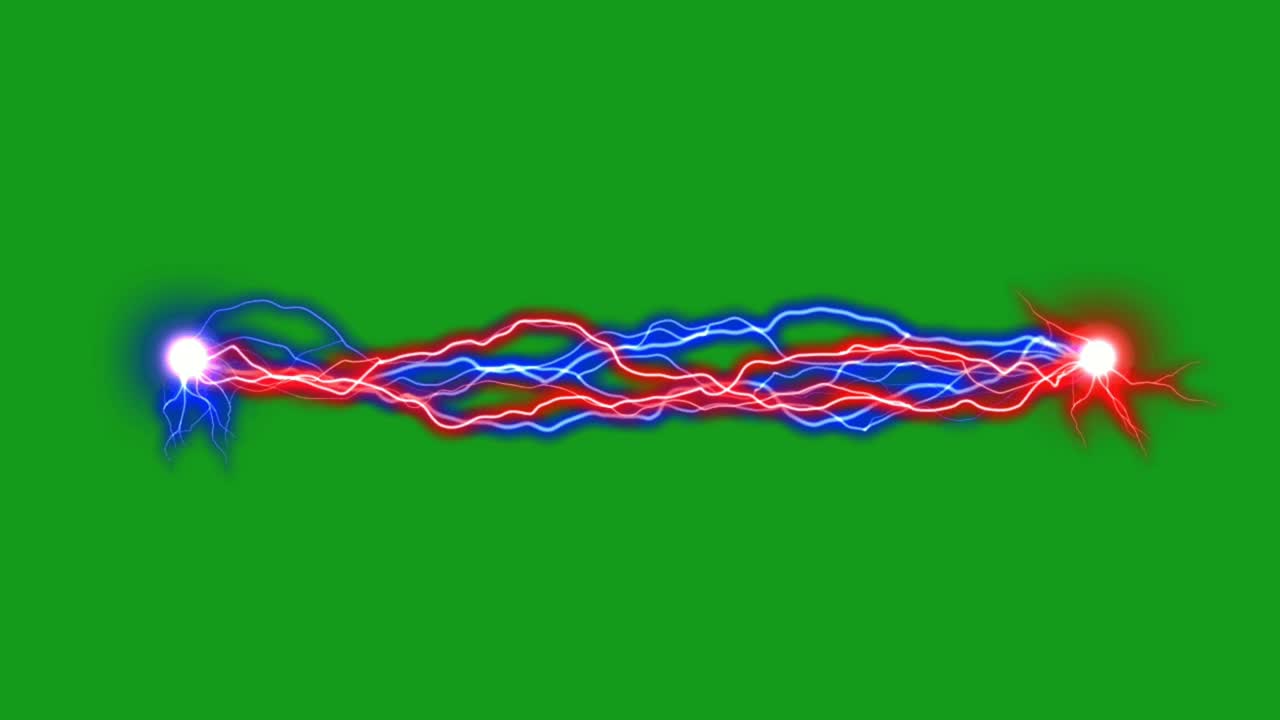 충격파 녹색 화면 모션 그래픽
