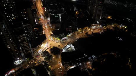 vista nocturna tiro con drones churchgate 8