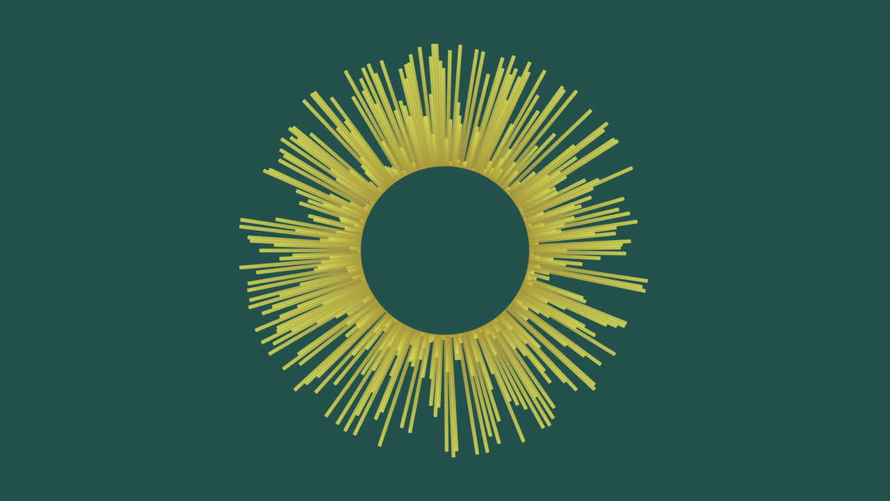 estallido de sol radiante contra un fondo oscuro