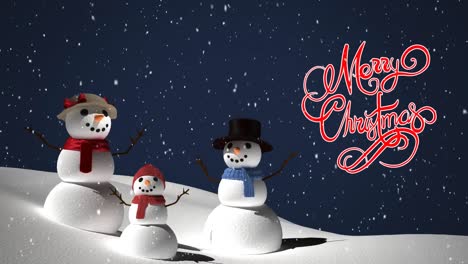 Animation-of-merry-christmas-text-over-snow-falling