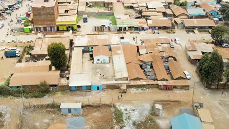 Aerial-View-of-Nairobi,-Kenya