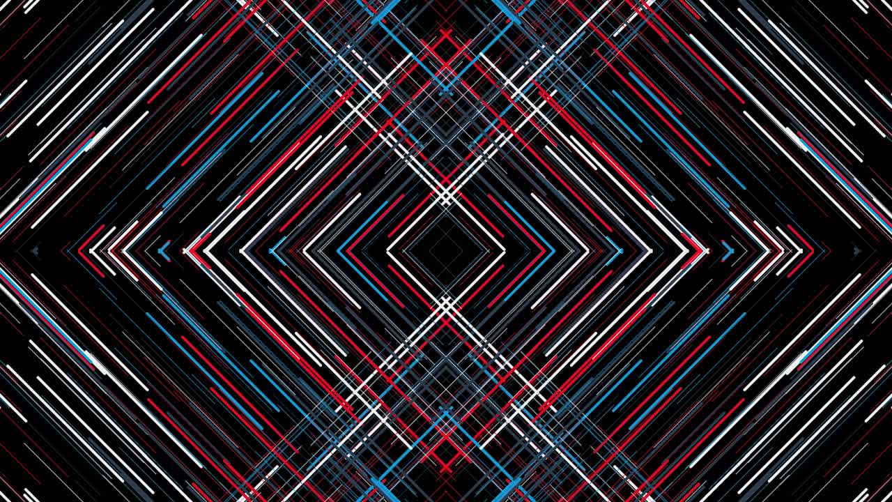 Abstract Geometric Pattern with Diagonal Lines