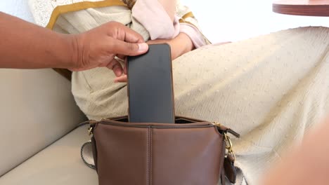 theft attempt in public place