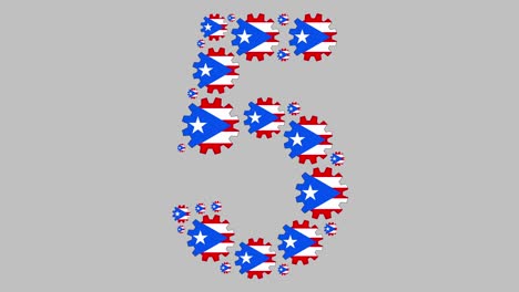 puerto rican number five