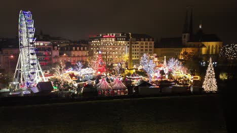 Luxemburgs-Beste-Weihnachtsmarkt-Drohnenaufnahme