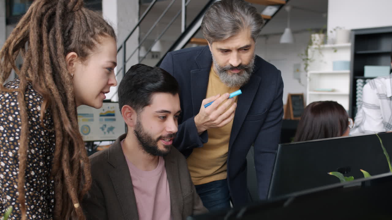 reunión del equipo de negocios