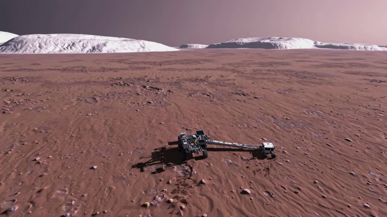 Mars-kulkija Marsin pinnalla