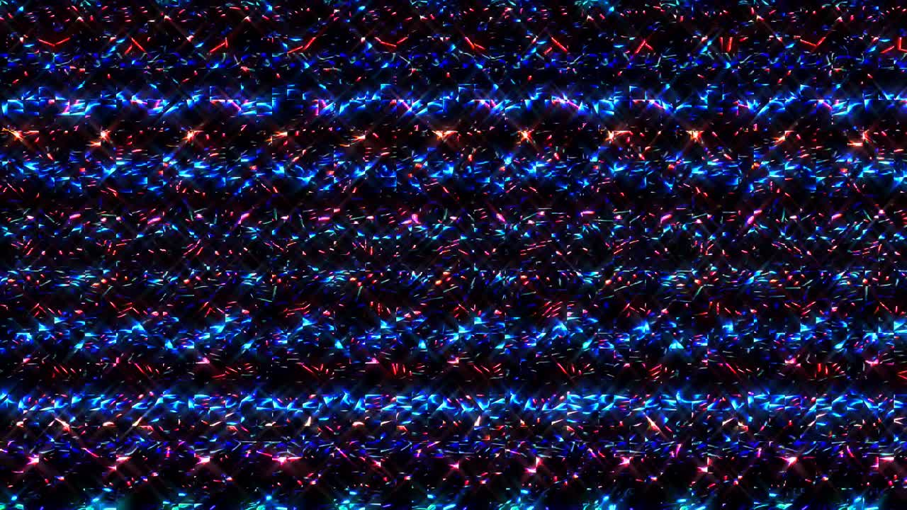 검은색 배경에 있는 다채로운 선의 파동