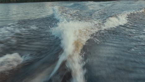 Speed-boat-wake-shot-from-stern-of-boat