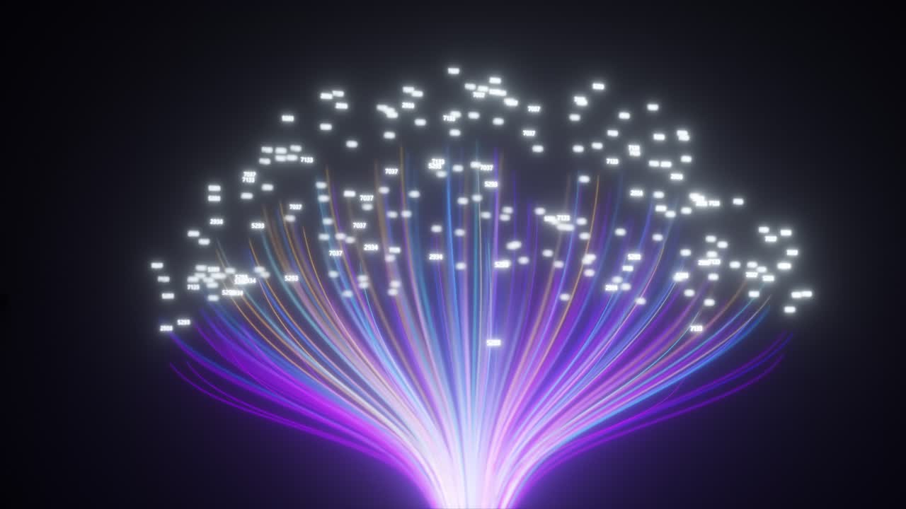 Visualisering af fiberoptisk netværk