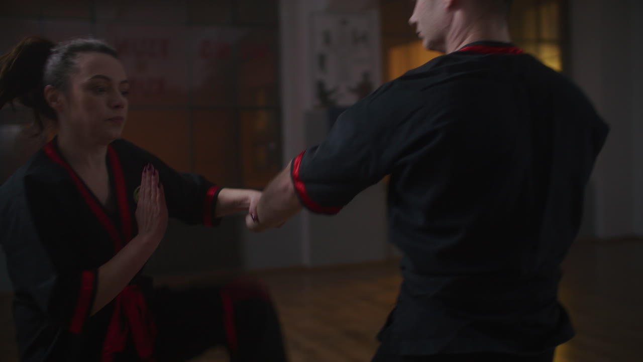 Kung Fu Training Session