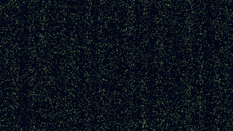 abstract green dots scatter on dark background with no discernible pattern